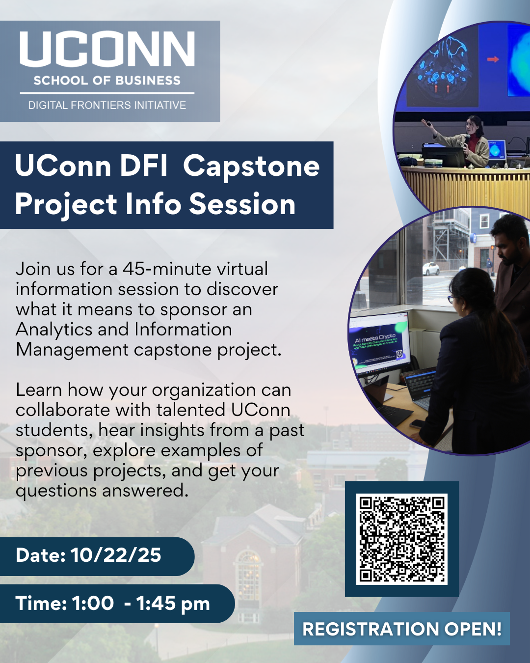 UConn DFI Capstone Project Info Session